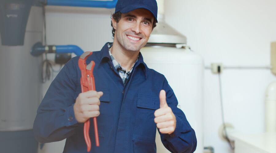 Professional water heater repair in Leonidas, MI